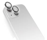 SBS TESINCAMGLIP15P, Linsenschutz, Schwarz, Glas, Silikon, Apple, iPhone 15 Pro/15 Pro Max, 15 g