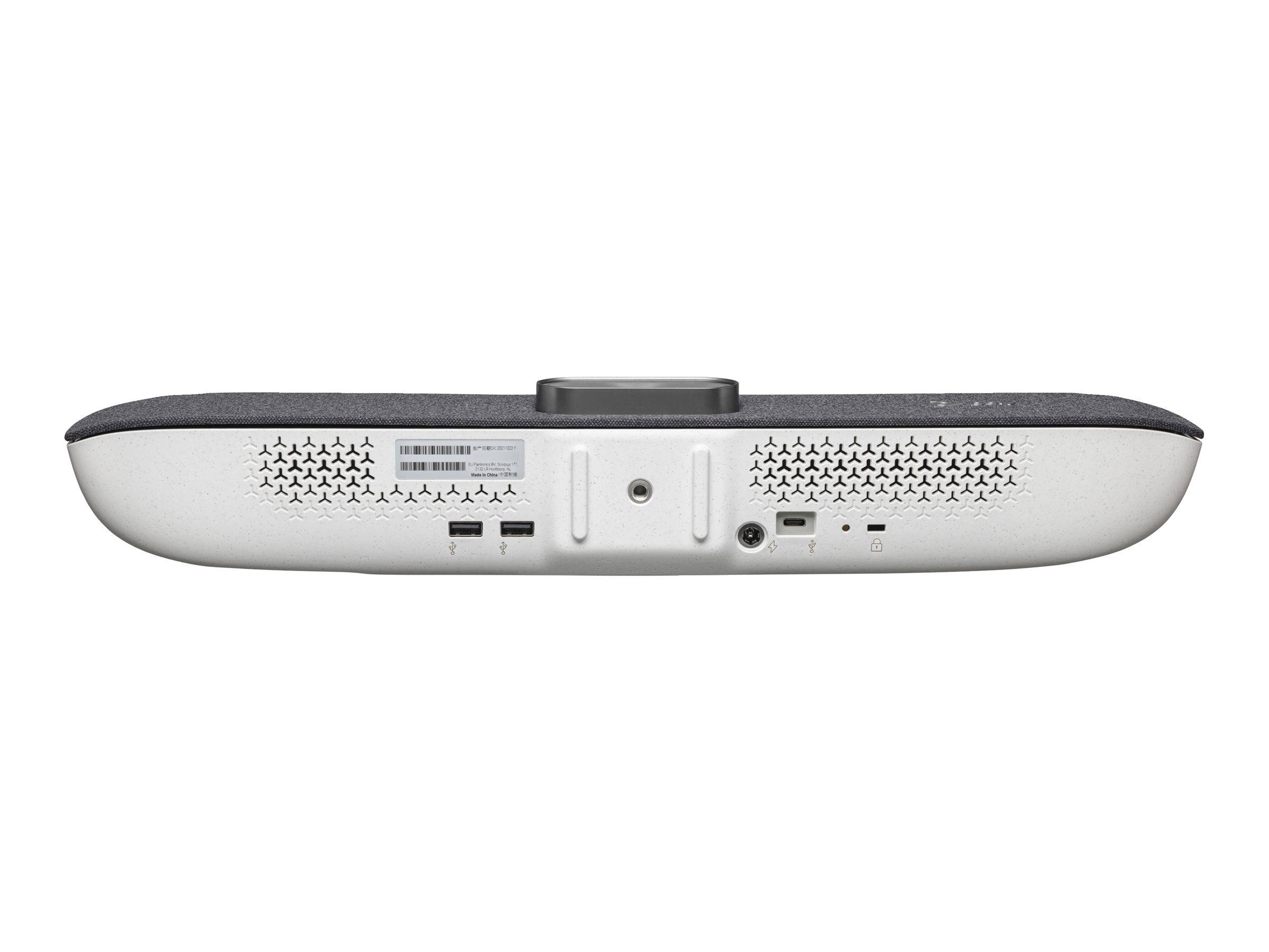 HP Poly Studio R30 - USB-Videoleiste - Zoom Certified, Zertifiziert für Microsoft Teams