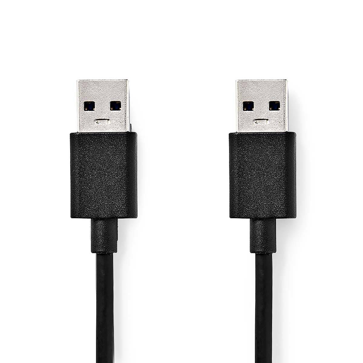 Nedis USB-Kabel| USB 3.2 Gen 1| USB-A Stecker|| 5 Gbps| Vernickelt| 1