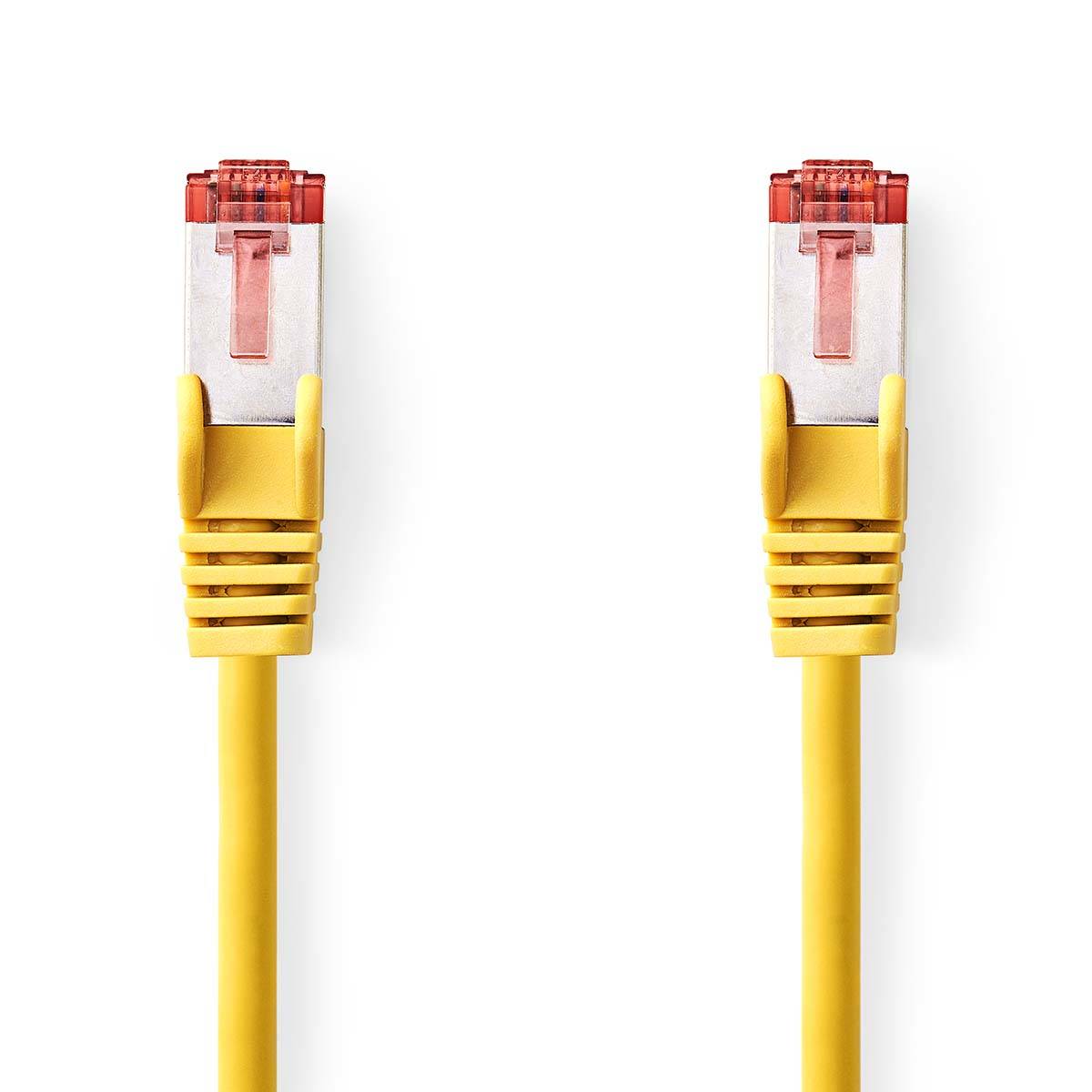 Nedis CCGL85221YE10 - 1 m - Cat6 - S/FTP (S-STP) - RJ-45 - RJ-45