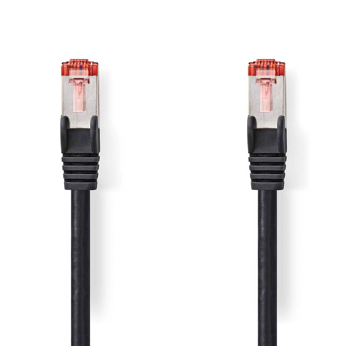 Nedis CCGL85221BK20 - 2 m - Cat6 - S/FTP (S-STP) - RJ-45 - RJ-45