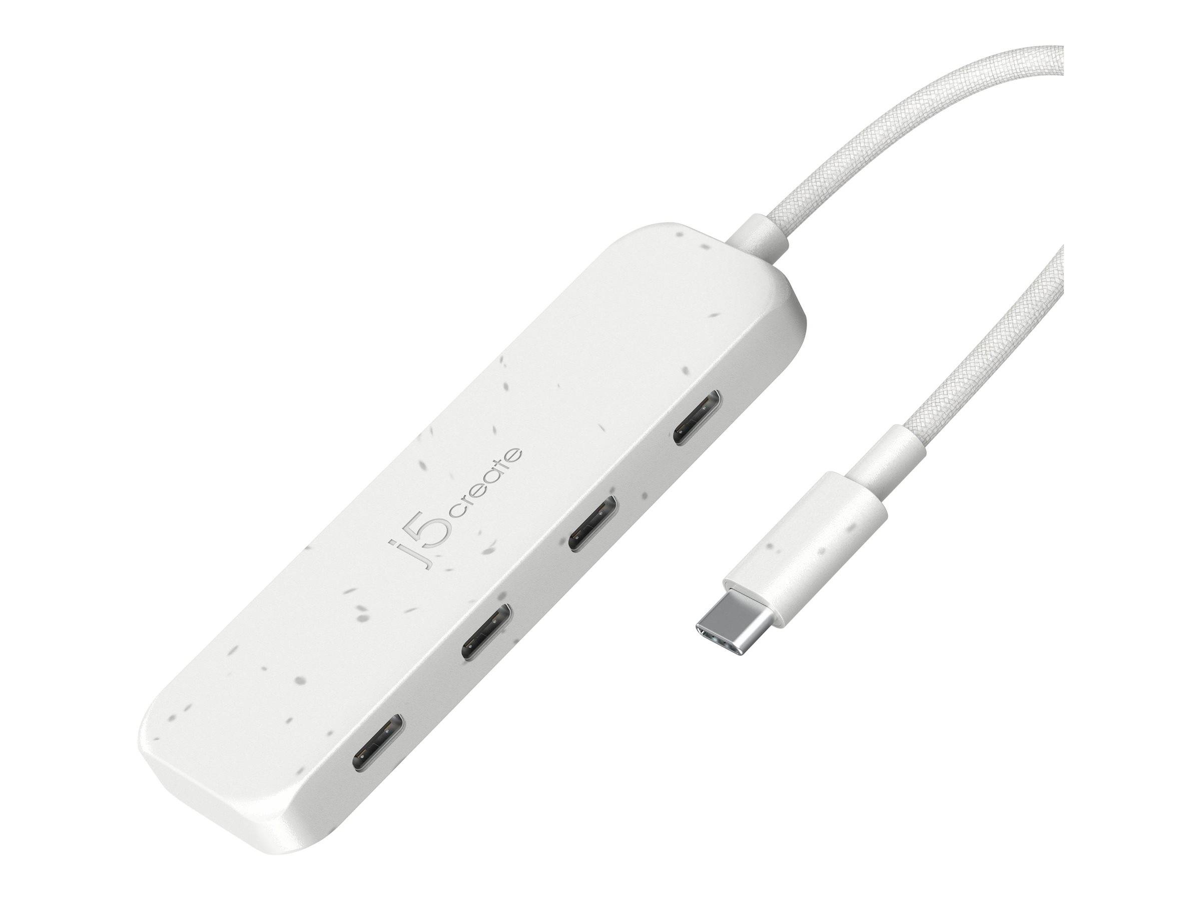 j5create JCH345EW - Hub - eco-friendly, USB-C
