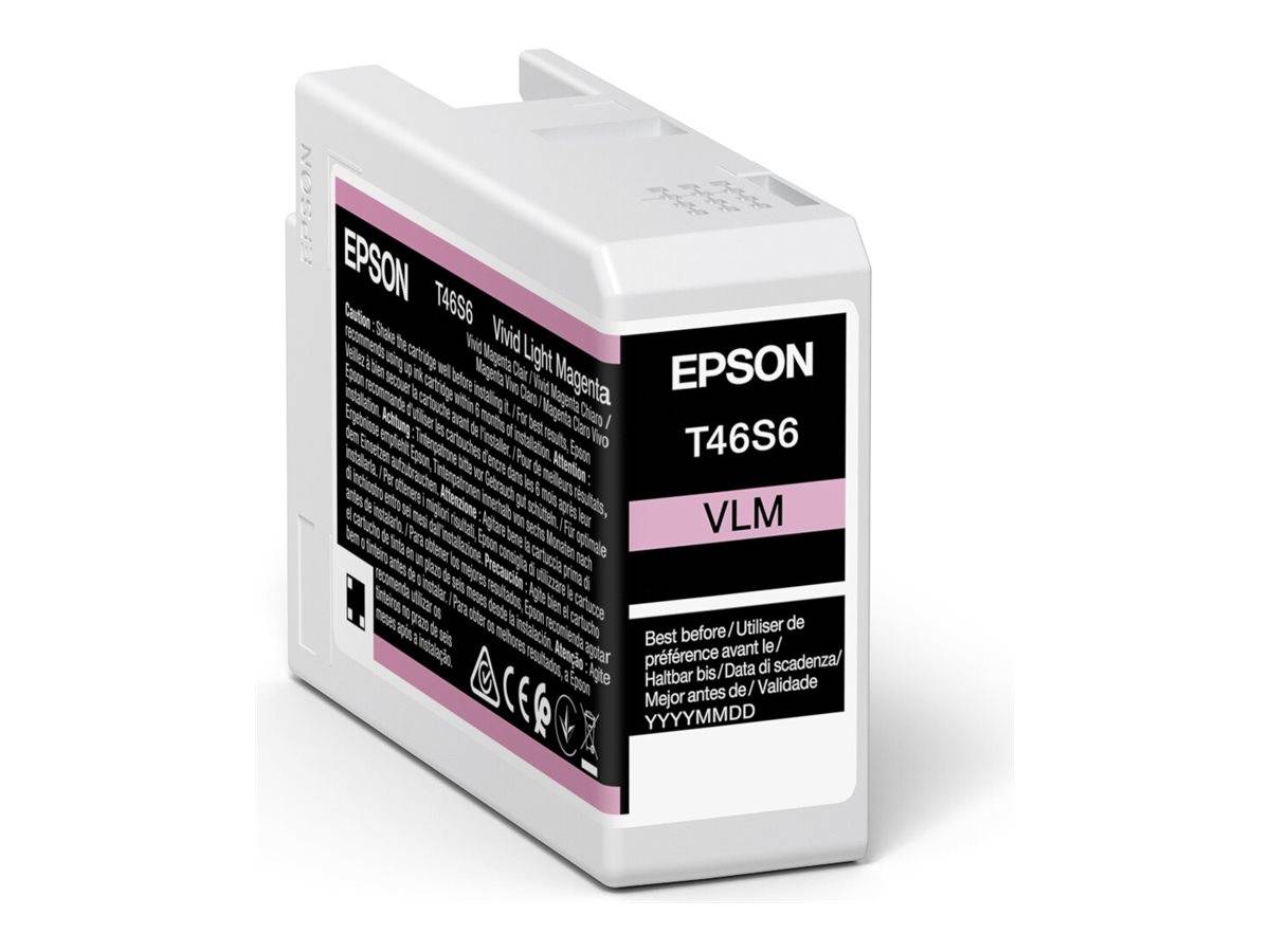 Epson T46S6 - 25 ml - Vivid Light Magenta - original
