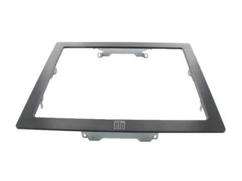 ELO TOUCH SOLUTIONS - Elo Front-Mount Bezel - Befestigungskit - für Monitor - stainless steel, Aluminium, Stahl, kaltgew
