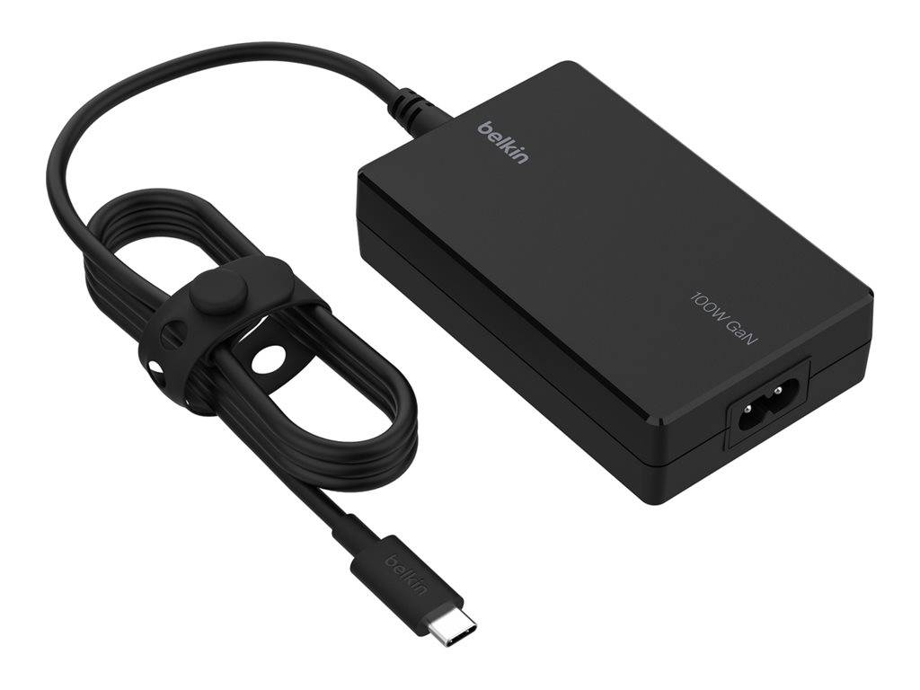 Belkin Connect USB-C Core - Netzteil - GaN-Technologie - 100 Watt - PD (24 pin USB-C)