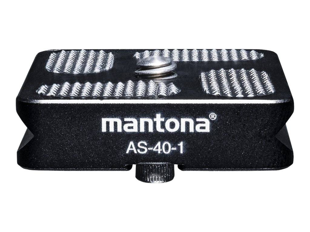 mantona AS-40-1 - Schnellverschluss-Platte