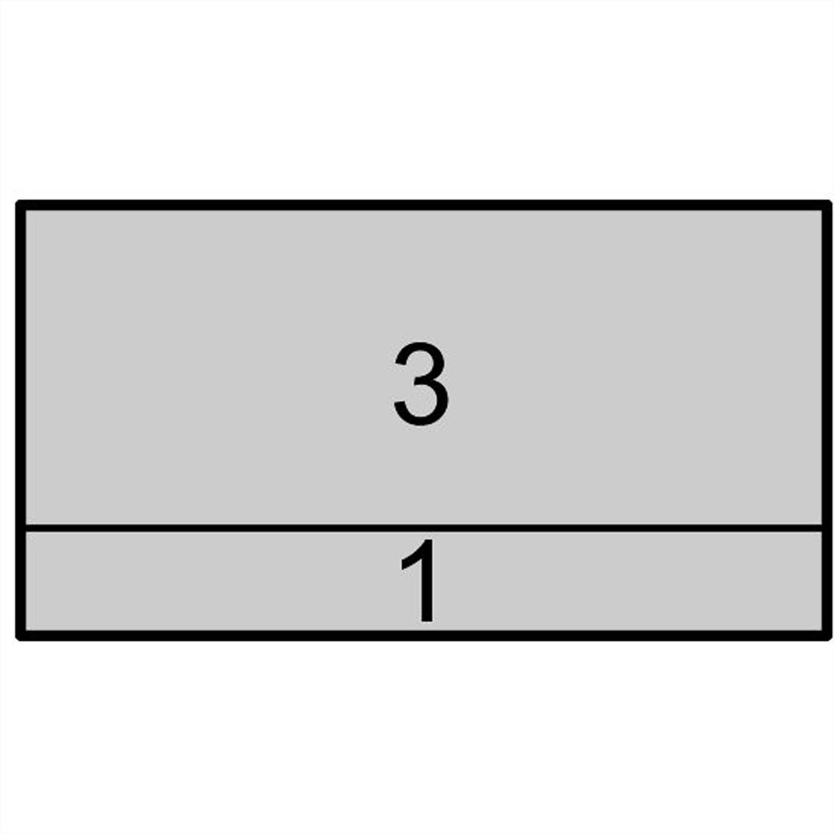 SCHROFF Seitenwände Typ F - SEITENWAND F 4HE 415T