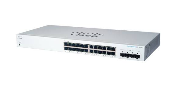 Cisco Small Business CBS220-24T-4G - Managed - L2 - Gigabit Ethernet (10/100/1000) - Rack-Einbau