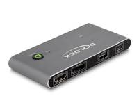 Delock - KVM-/Audio-/USB-Switch - HDMI and DisplayPort 8K MST with USB 2.0