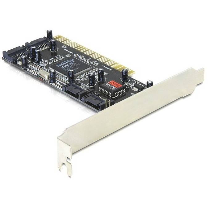DeLOCK Controller SATA. 4 port w/ Raid Eingabe / Ausgabe Festplatten Zubehör