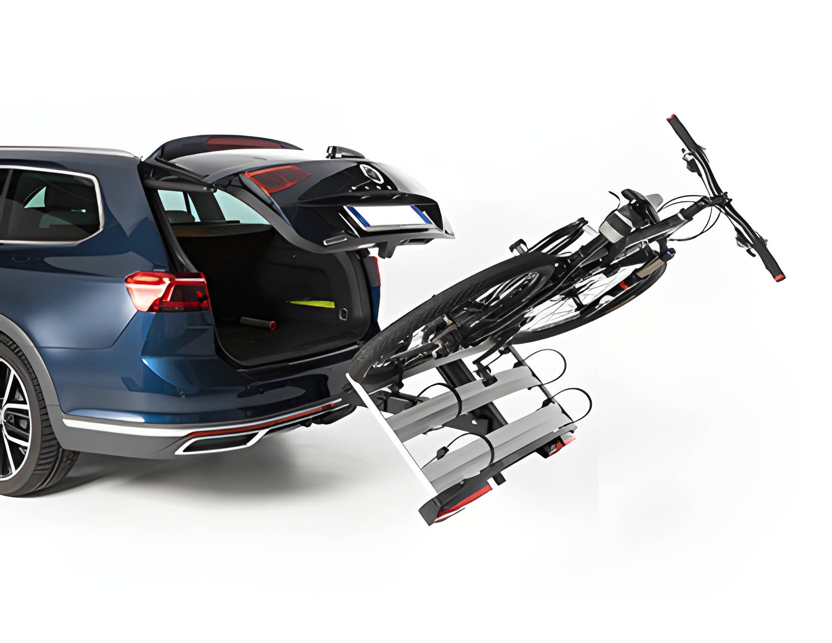 Fahrradträger ALIOTH 3 für 3 Räder Heckträger klappbar Anhängerkupplung abschließbar