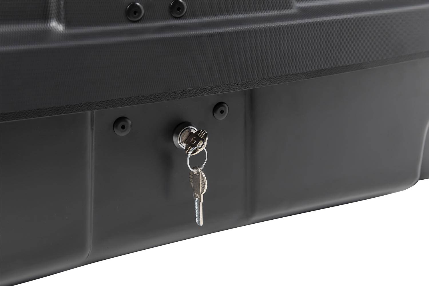 Race 3 Kupplungsträger Fahrradträger 3 Räder klappbar + Nekkar Gepäckbox 300 Liter schwarz