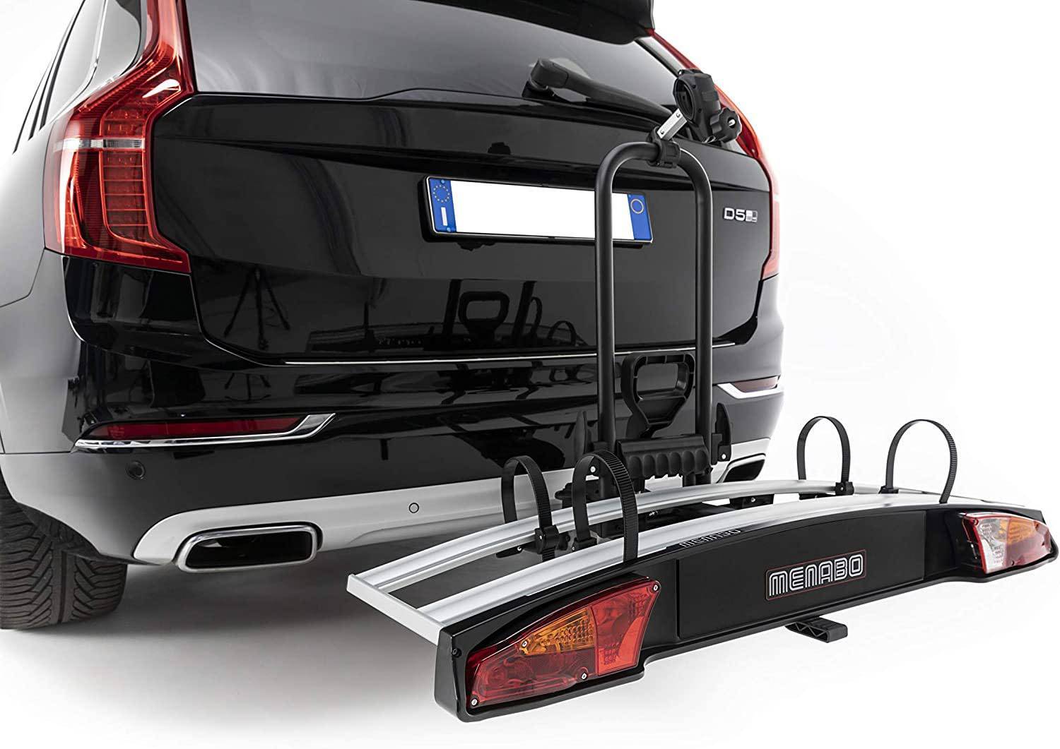 Fahrradträger ALIOTH 2 für 2 Räder eBike Heckträger klappbar Anhängerkupplung abschließbar