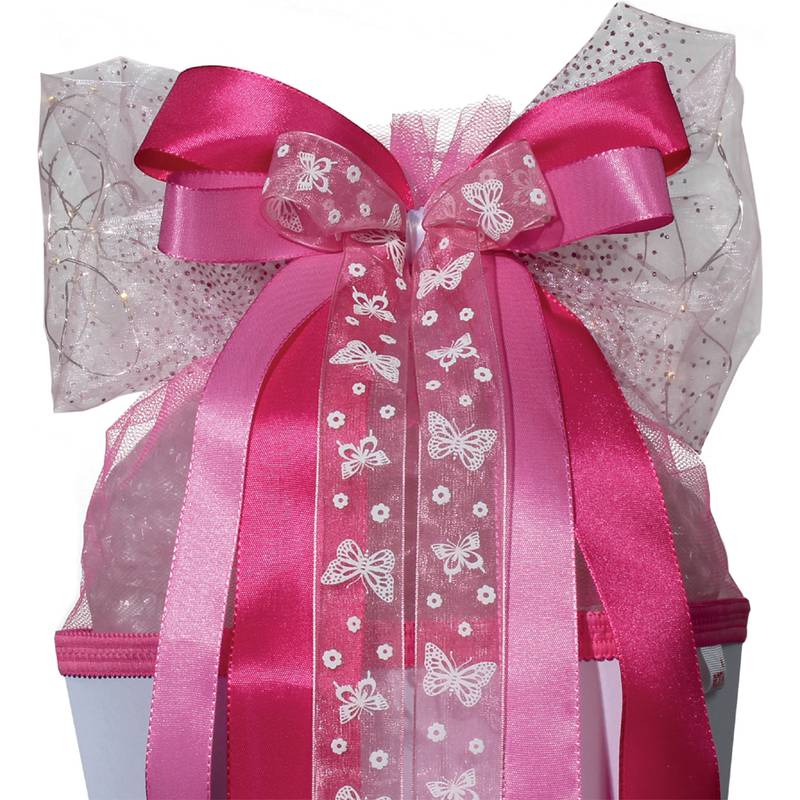 ROTH LED-Schultütenschleife "Pink Glamour", pink