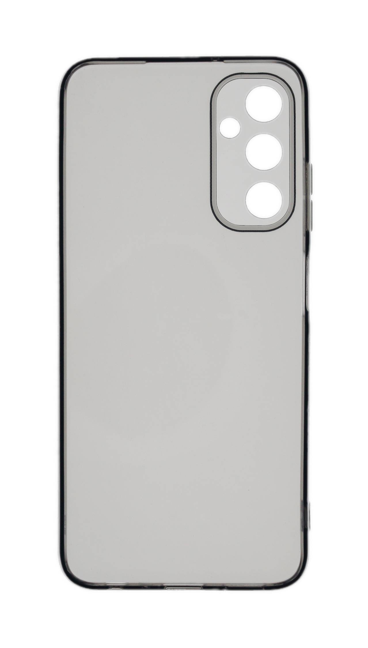 1.5 mm TPU Case smoky fürSamsung Galaxy A05s – transparent schwarze Handyhülle