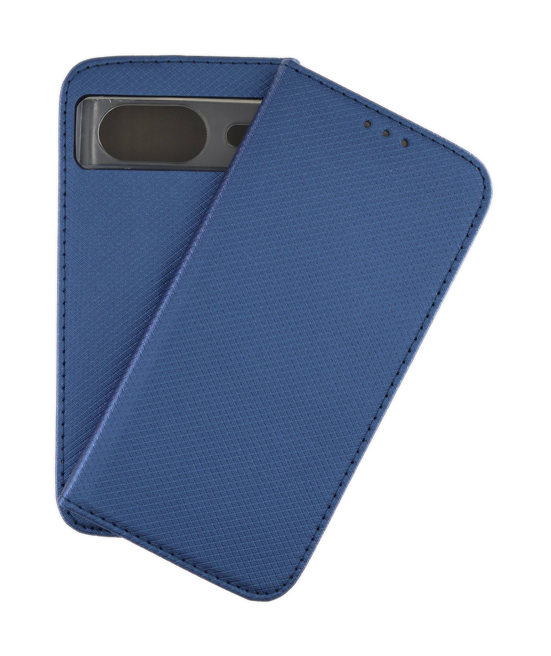 JAMCOVER Bookcase Texture für Google Pixel 8 - Handytasche mit Kartenfach und Standfunktion