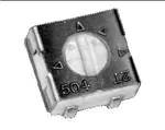 BI Technologies / TT Electronics 23AR5KLFTR , Cermet Trimmer 5K Ohm 20% 0.25W(1/4W) 1(Elec)/1(Mech)Turns 2.6mm (5 X 5.2 X 2.8mm) J-Hook SMD T/R