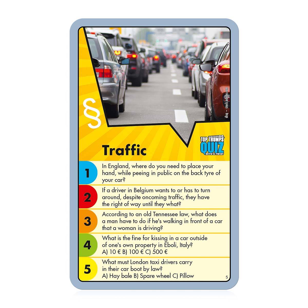 Top Trumps Quiz - Don't get the moose drunk! – crazy laws worldwide (englisch)