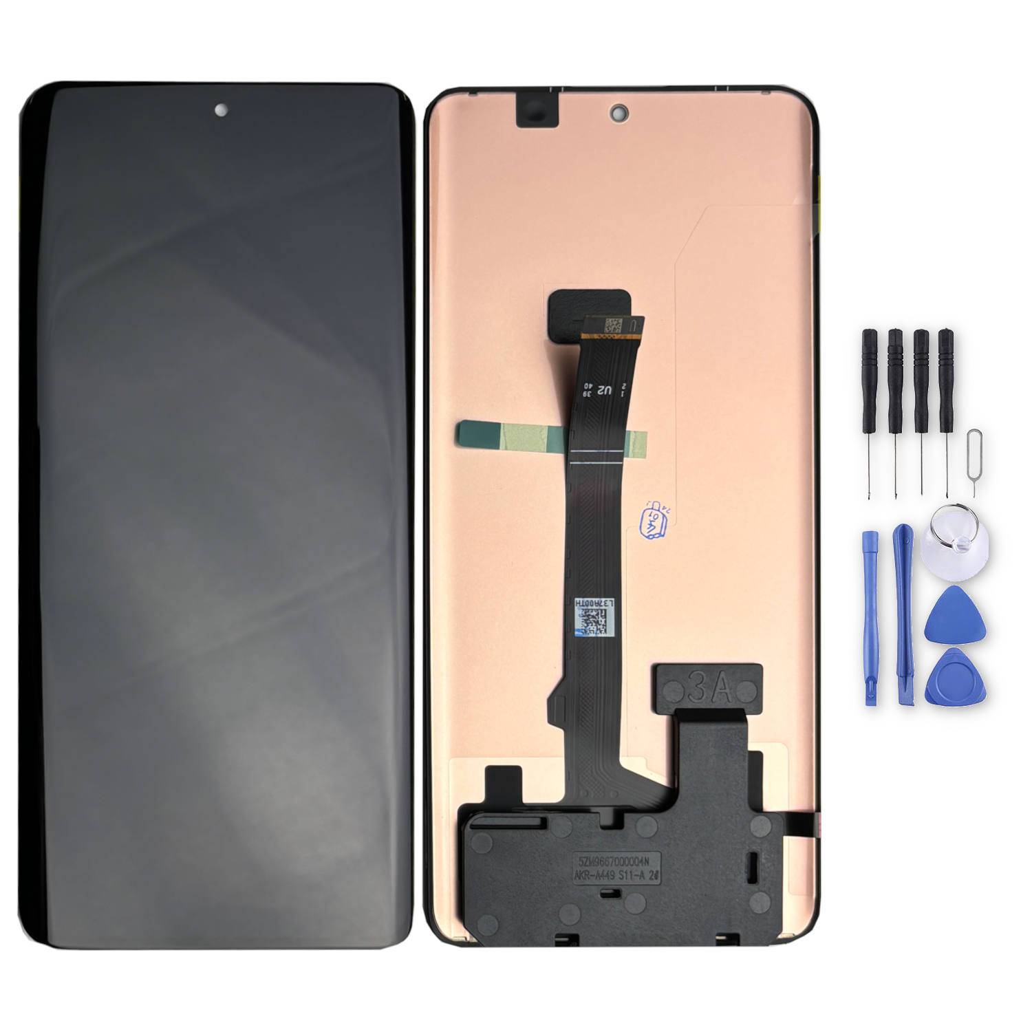 Für Xiaomi Redmi Note 13 Pro Plus Display Full LCD ohne Rahmen Einheit Touch Ersatzteil Reparatur Schwarz