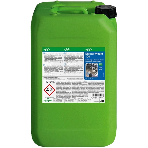 Master Mould 100 - für den Einsatz im Ultraschallgerät - Ultraschallreiniger - Kunststoff-Kanister - 20 l - Preis per Stück Master Mould 100 - für den Einsatz im Ultraschallgerät - Ultraschallreiniger - Kunststoff-Kanister - 20 l - Preis per Stück