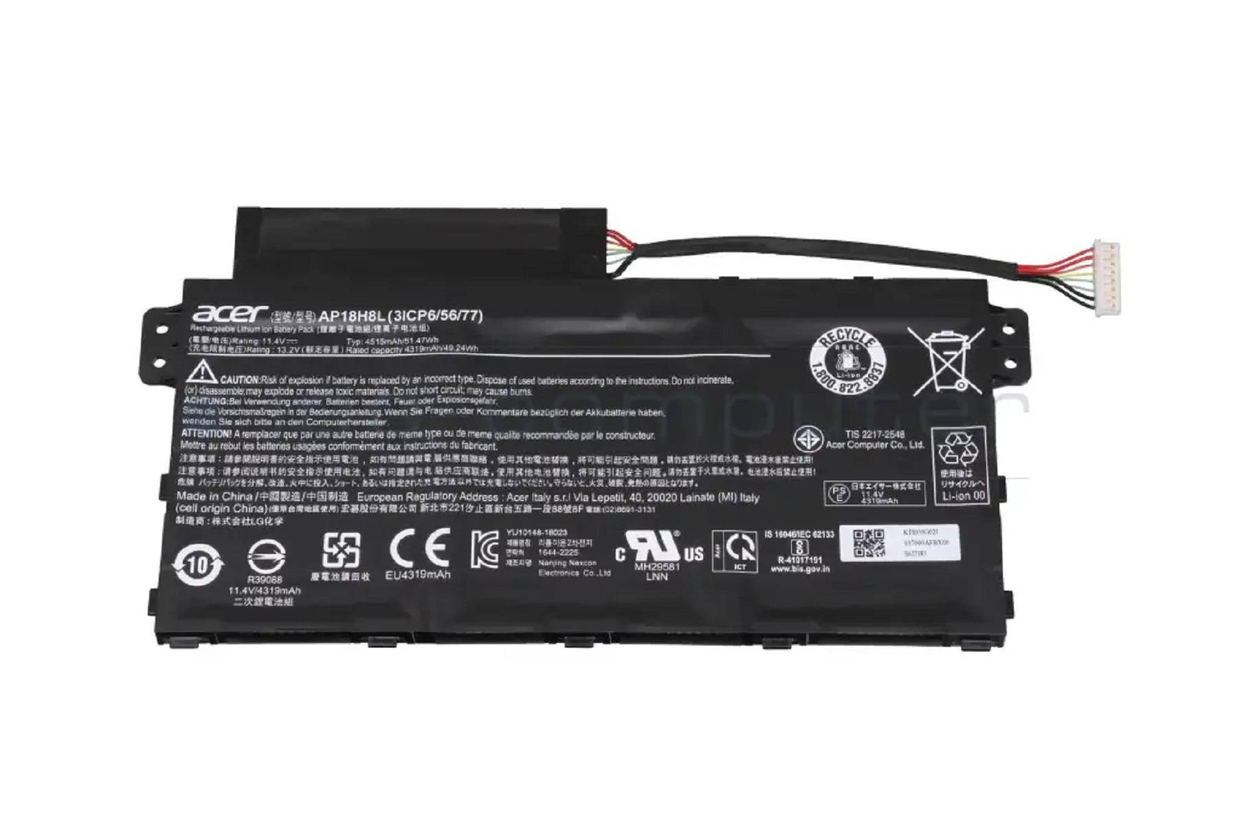 Original Akku für Acer P215-51G