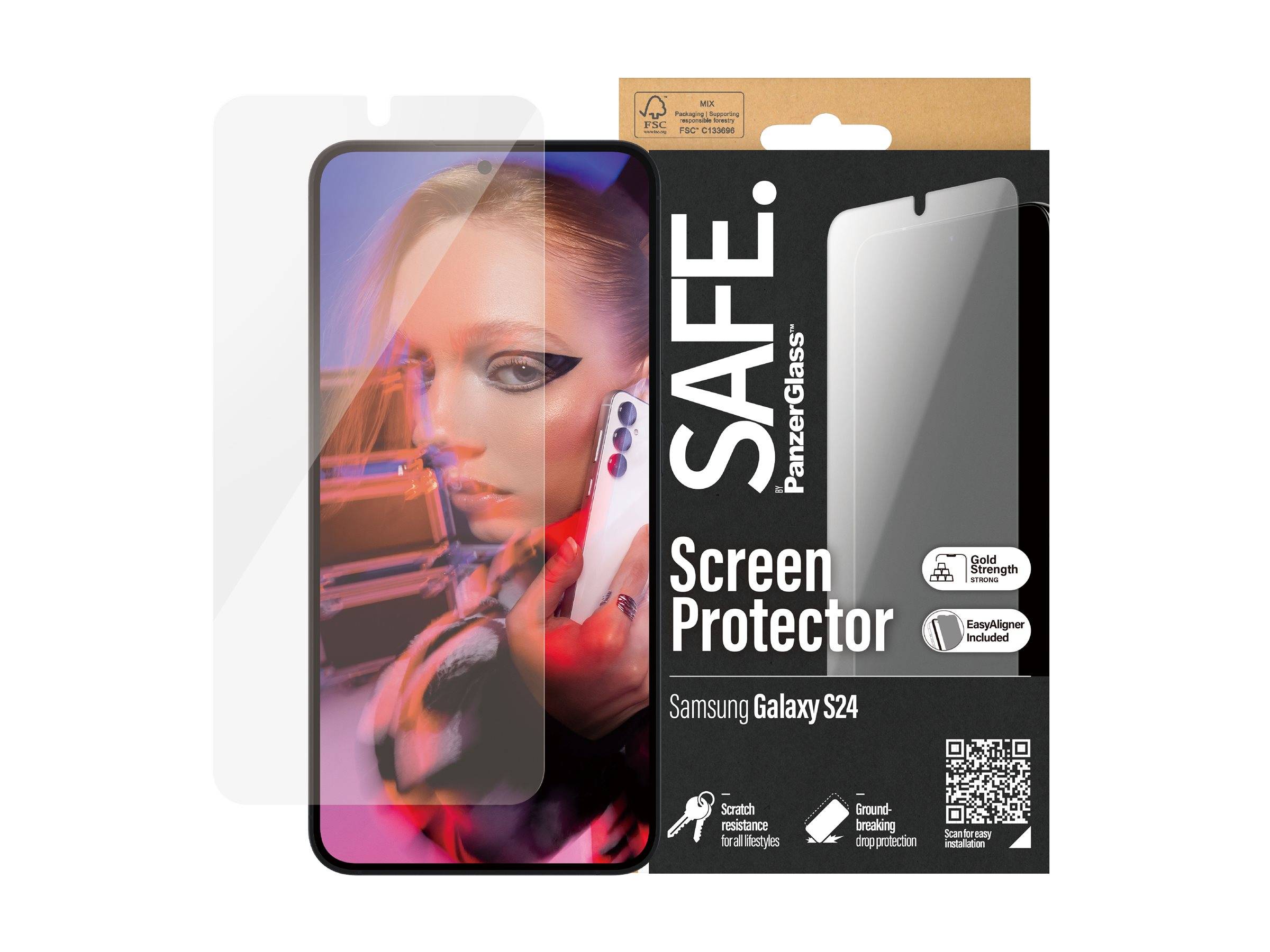 PANZERGLASS - SAFE. by PanzerGlass - Bildschirmschutz für Handy