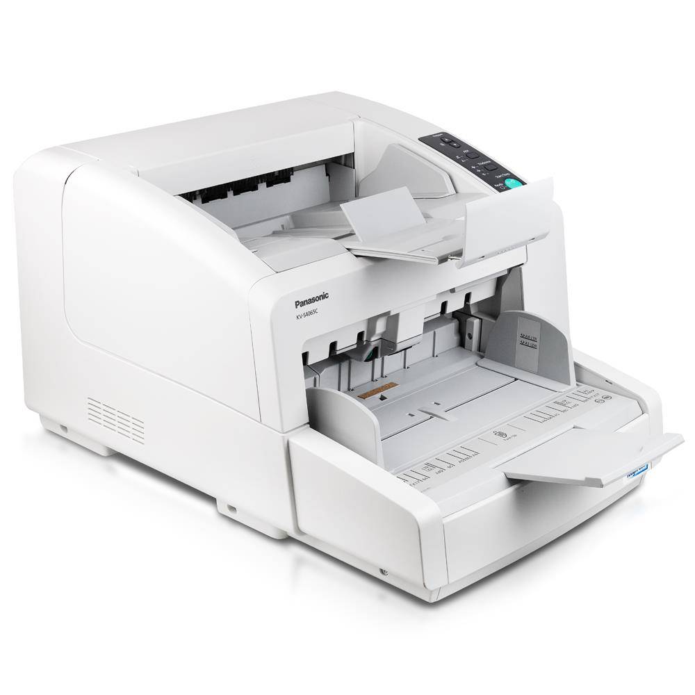 Panasonic KV-S4065C (Refurbished) Dokumentenscanner (80 S/min. farbe, 600x600 dpi, ADF, Duplex, DIN A3, USB 2.0)