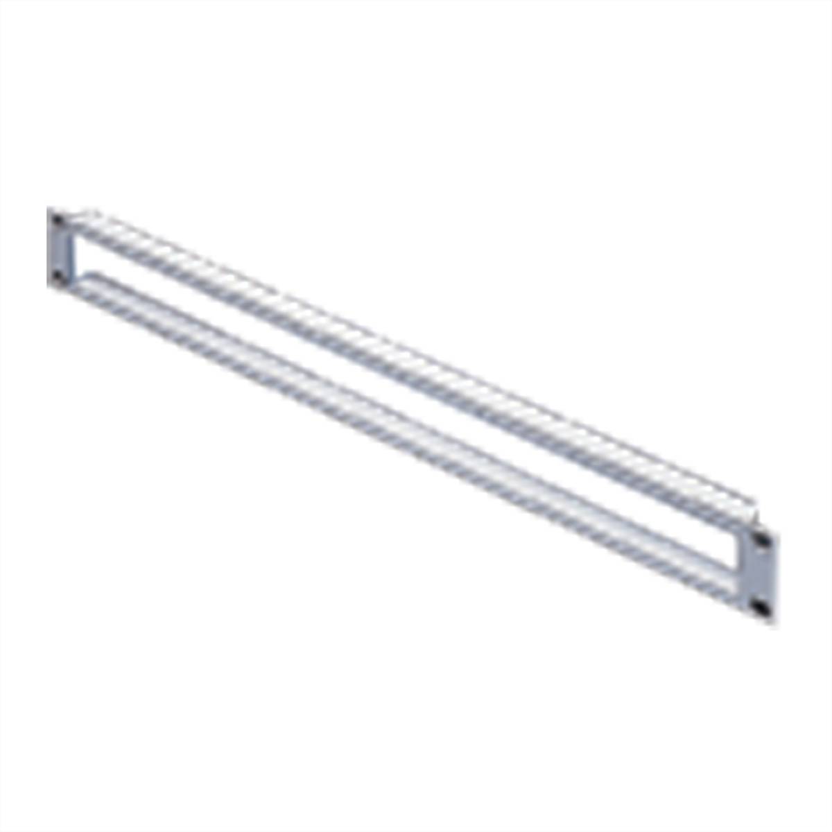 SCHROFF 19"-Kabeldurchführung - 19"PLATTE 2HE M.KAB.FHRG.(2X)