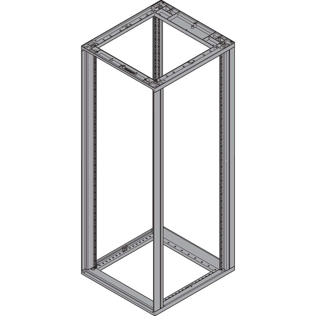 SCHROFF Gestell Heavy-Duty - GEST.HD19"38HE 553B800T 7021