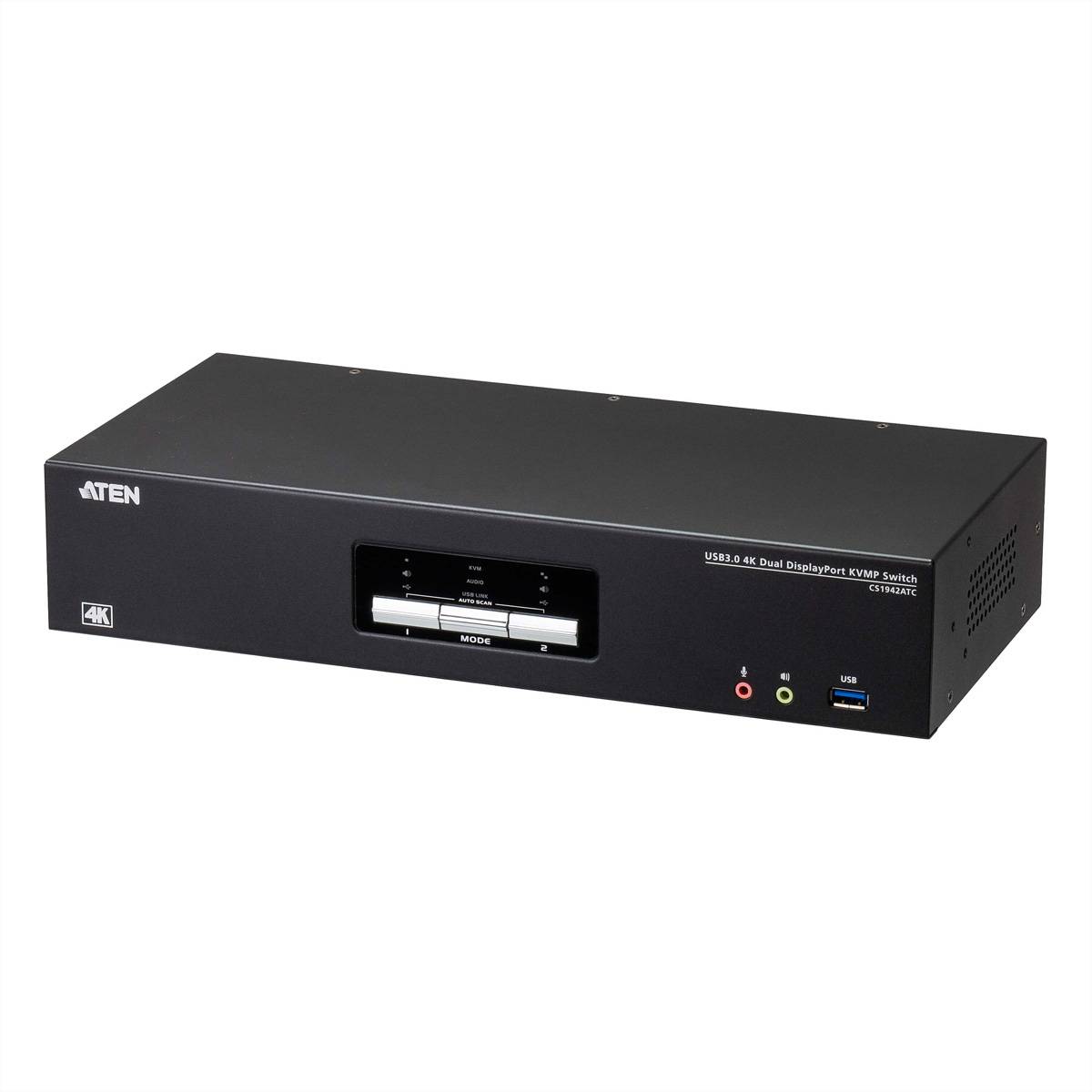 ATEN CS1942ATC 2-Port USB 3.0 4K DisplayPort KVM Switch für ATC Dual View
