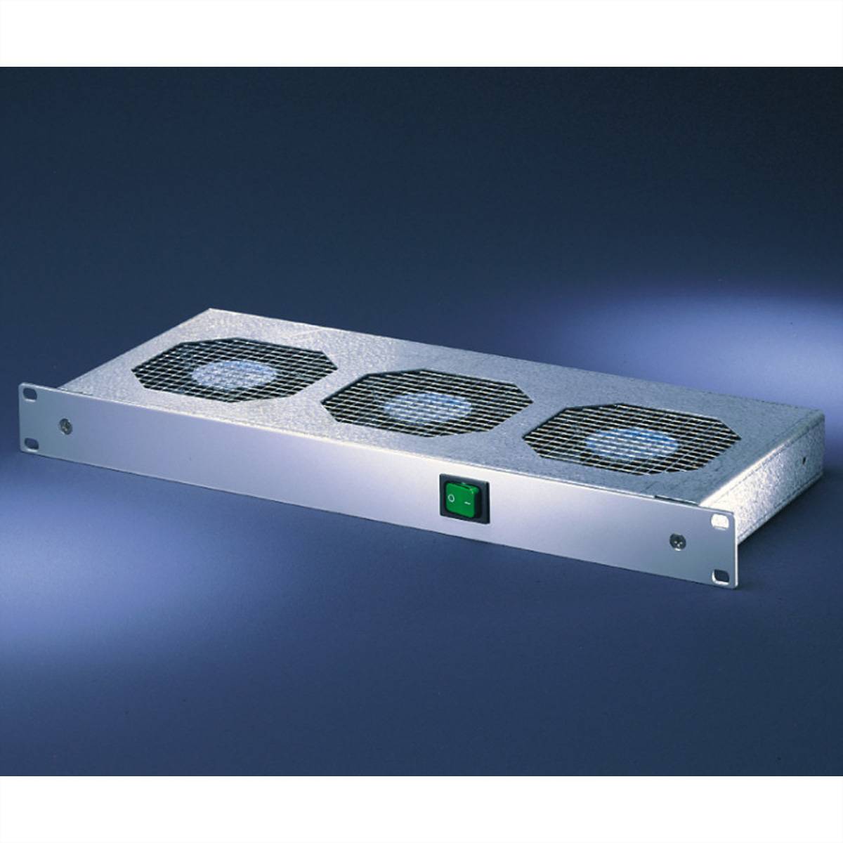 SCHROFF 19" Umlüfter, 3 Ventilatoren, 1 HE - UMLUEFTER 19"M.SCH. 230V