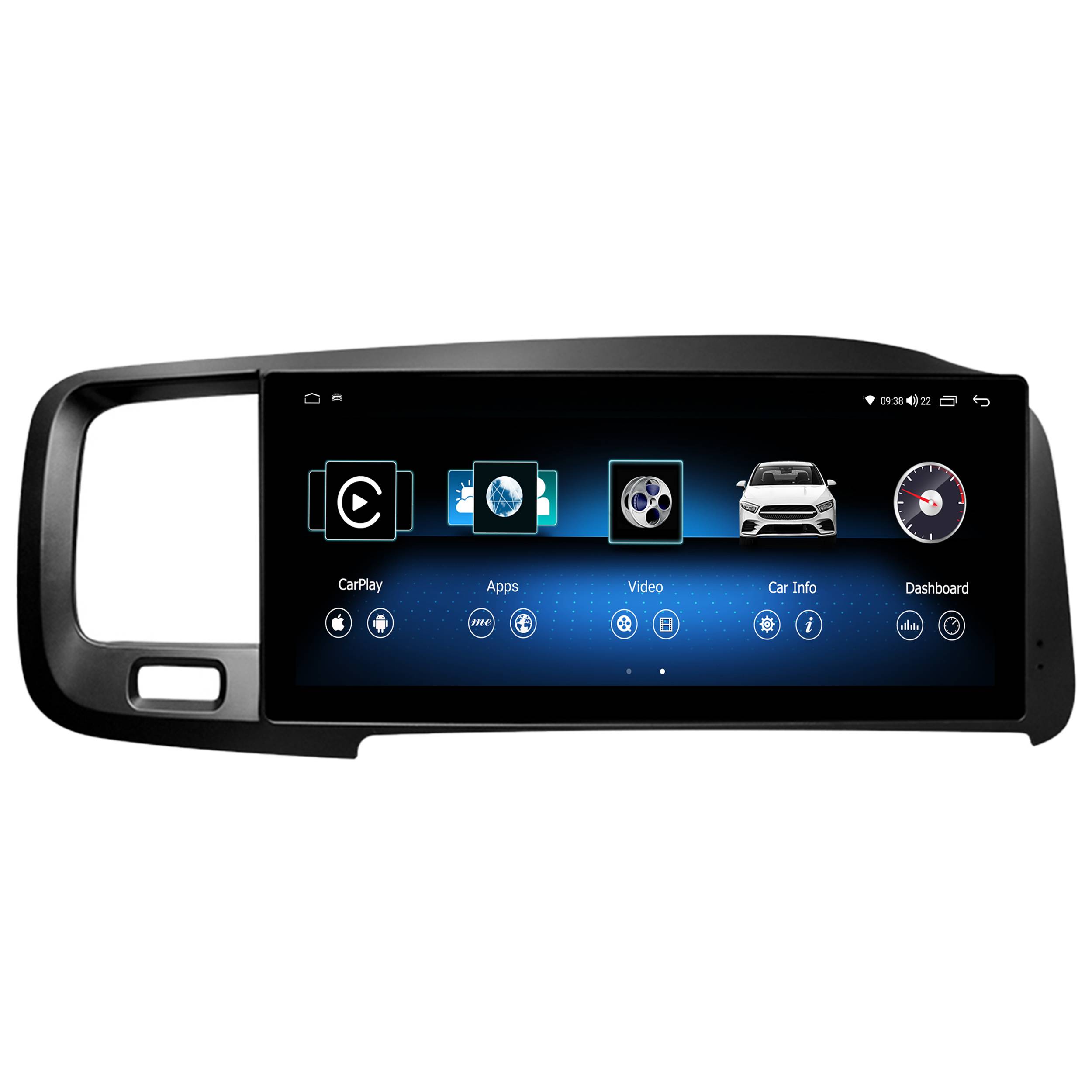 Für Volvo S60 V60 (11-18) RHD 8.8" Touchscreen Android Navigation GPS CarPlay