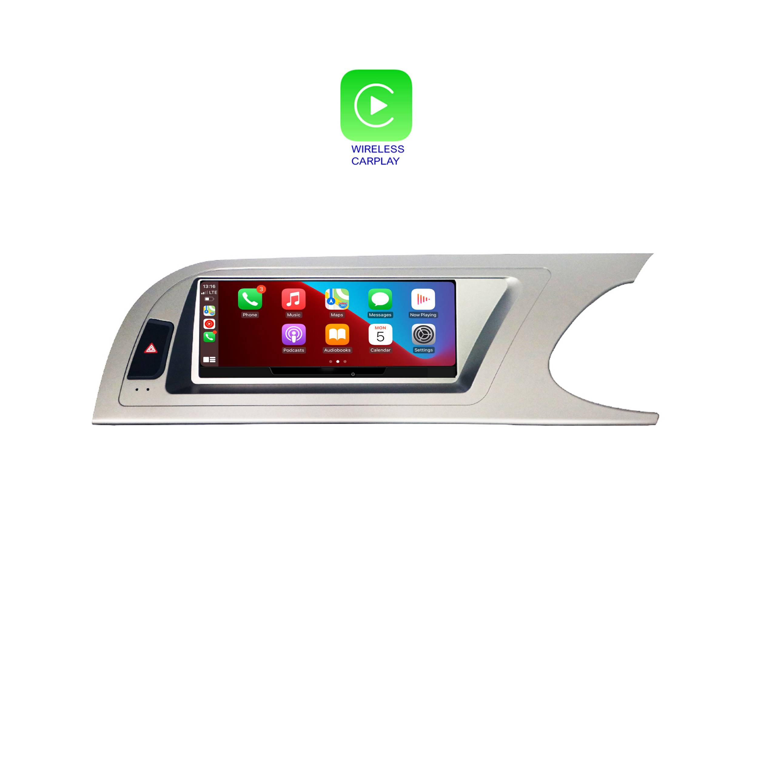 Für Audi A4 S4 07-11 RHD MMI 3G 8.8" Touchscreen Android GPS Navigation CarPlay