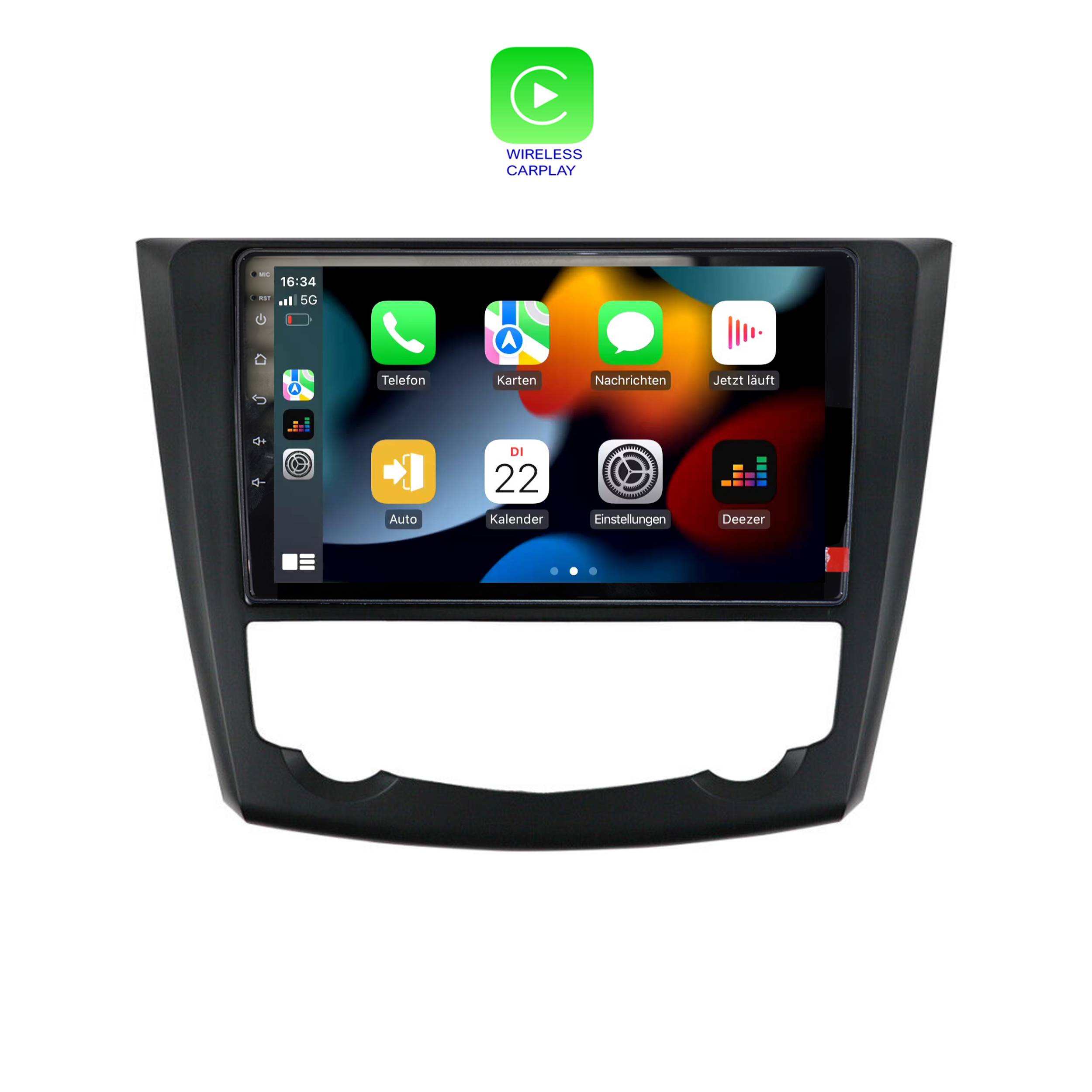 Für Renault Kadjar 9" Touchscreen Android Autoradio GPS Navigation CarPlay