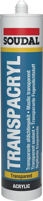 Acryl Transpacryl 310ml transp.Kartusche SOUDAL