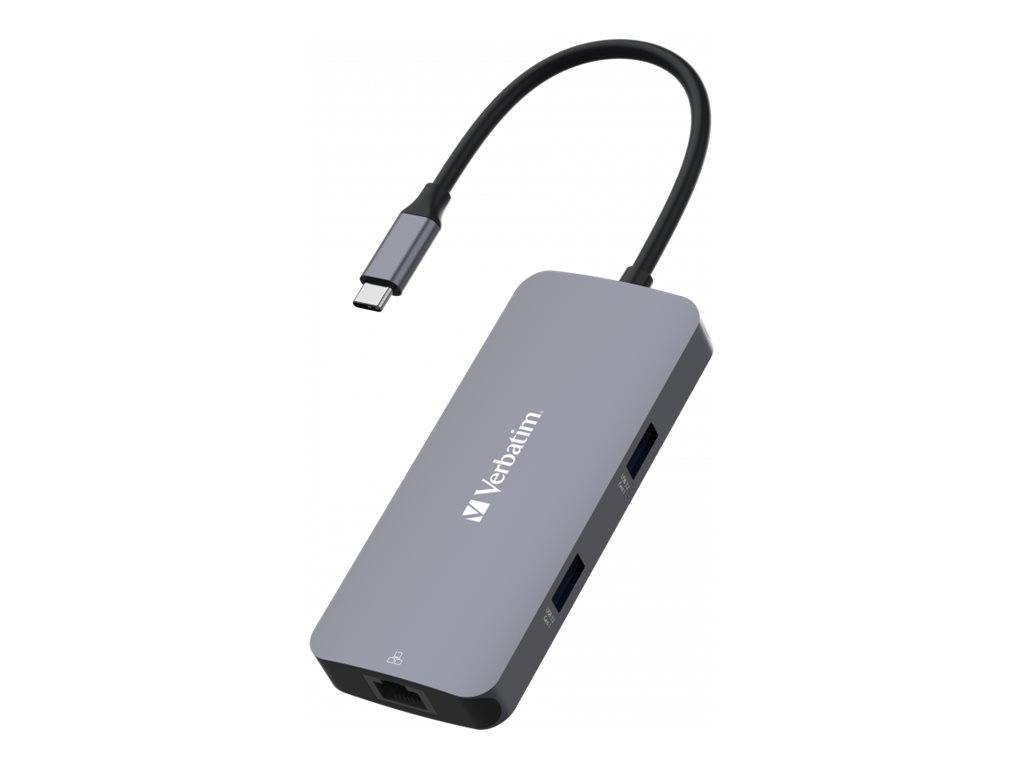 Verbatim CMH 05 - Hub - 1 x HDMI + 1 x USB-C (Spannungsversorgung)