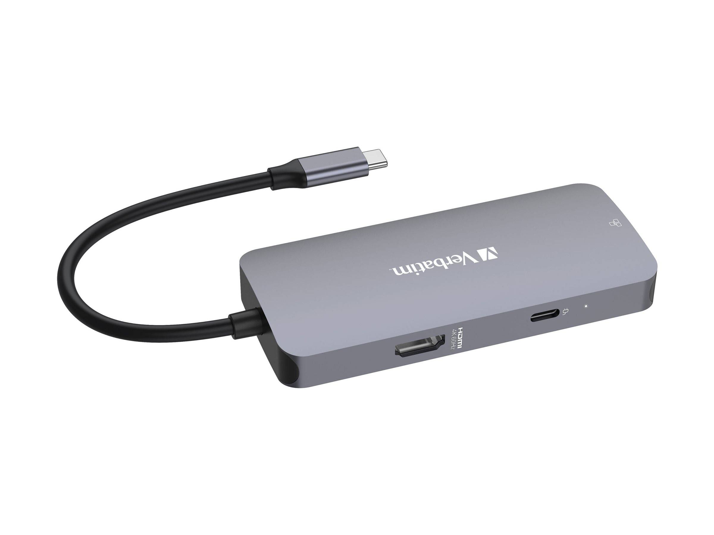 Verbatim CMH 05 - Hub - 1 x HDMI + 1 x USB-C (Spannungsversorgung)