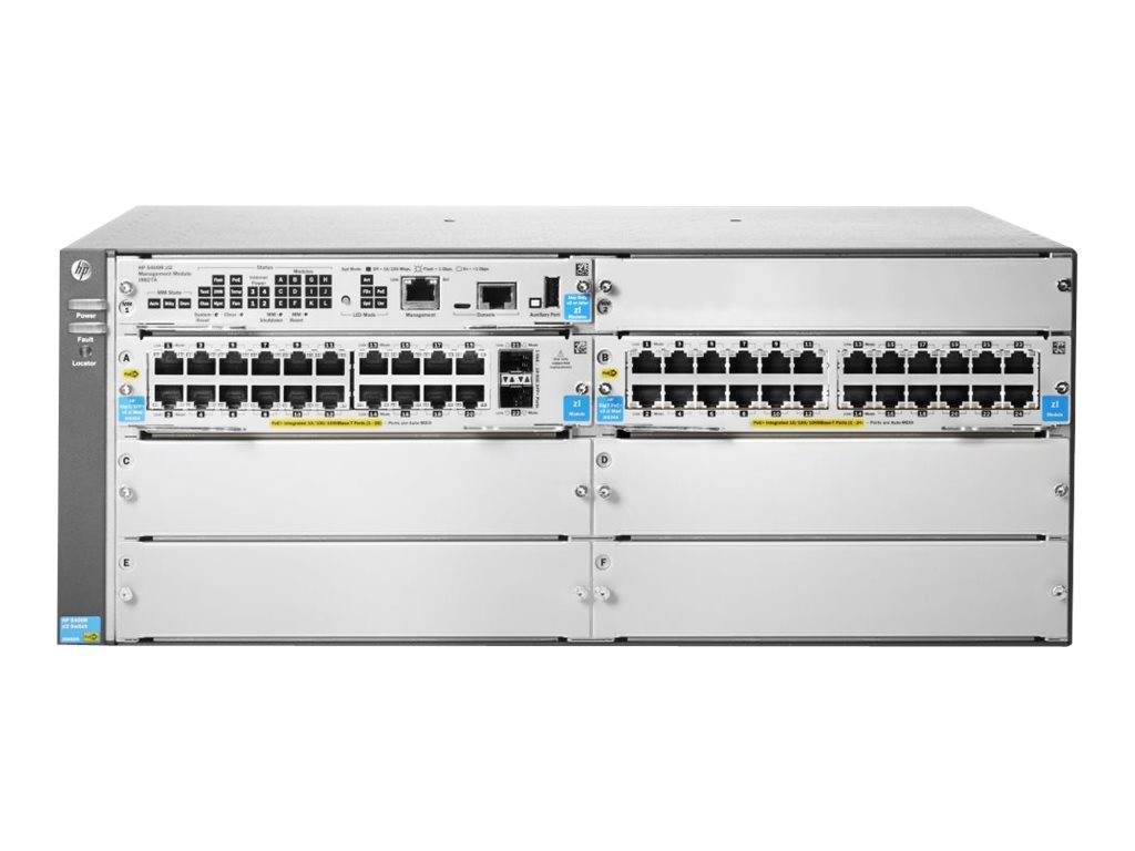 HPE Aruba 5406R-44G-PoE+/2SFP+ v2 zl2 - Switch