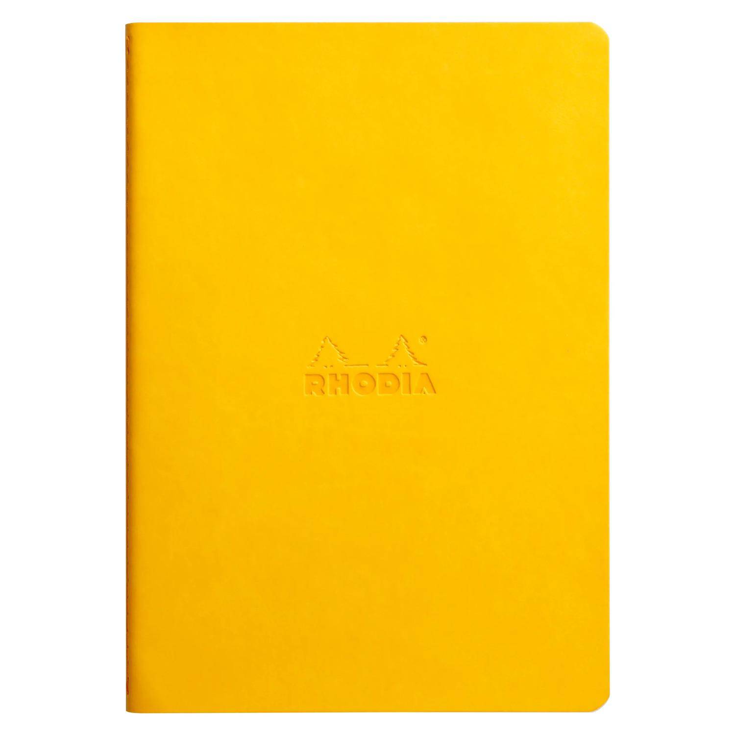 Rhodia Notizheft A5, 32 Bl liniert, Papier 90g elfenbein Narzisse 116416C