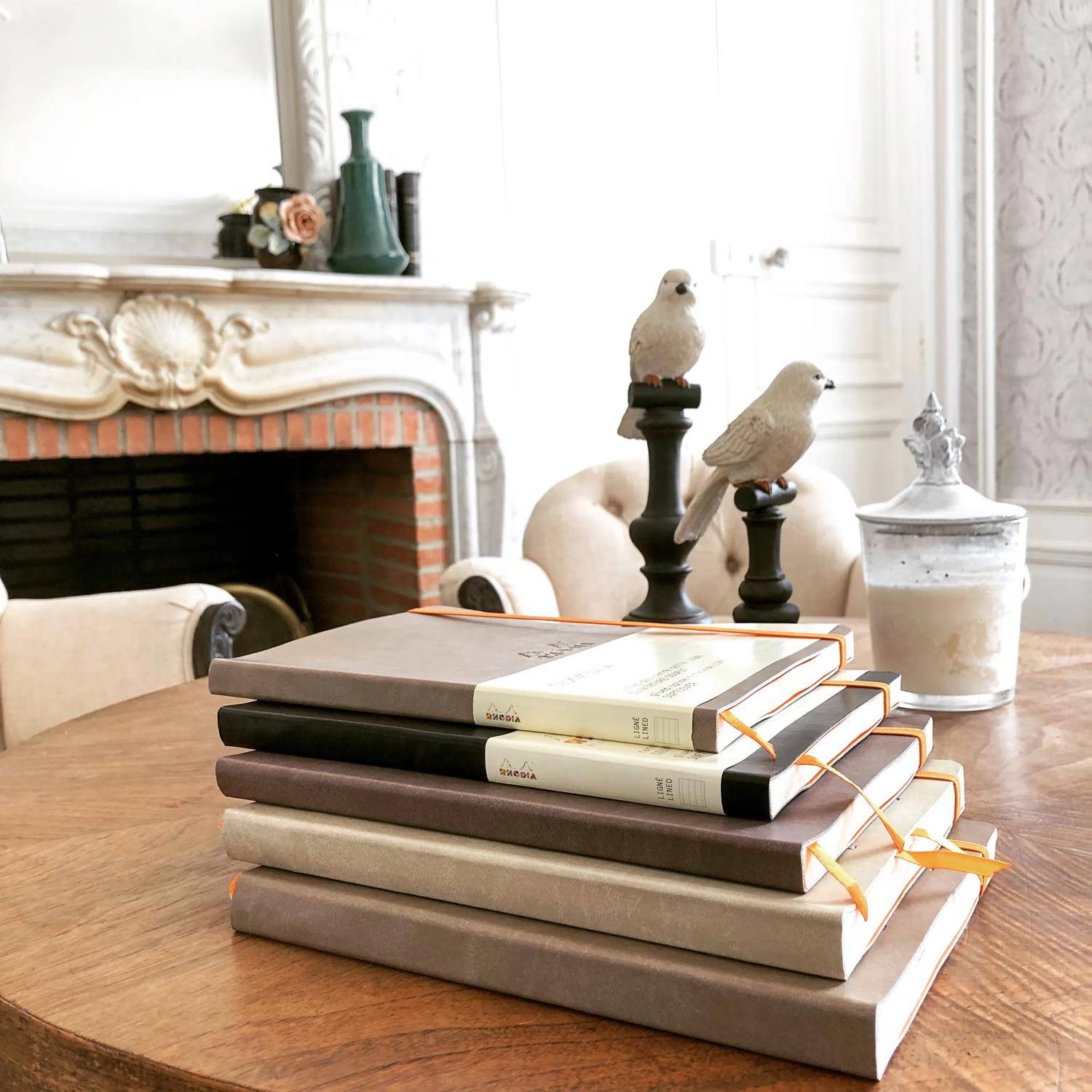 Rhodia Notizbuch A5 Softcover, 80 Bl 90g, dot/punktkariert, Schwarz 117452C