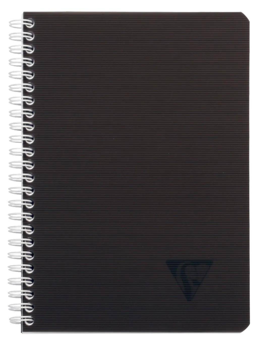 Clairefontaine 5x Spiralheft A5 90 Blatt 90g liniert Einband sortiert 329546C