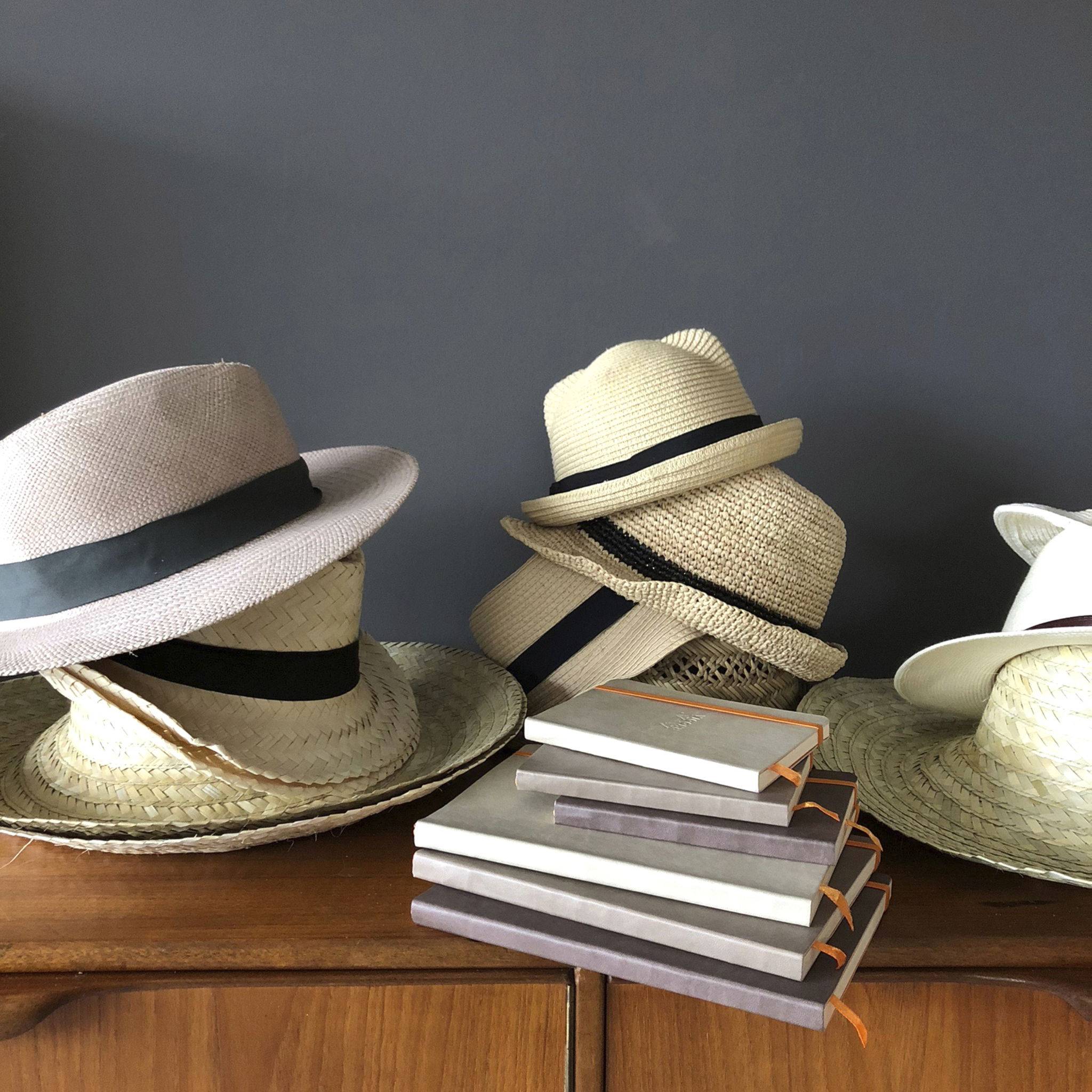 Rhodia flexibles Notizbuch A6 72 Bl liniert, Papier elfenbein 90g, Taupe 117304C