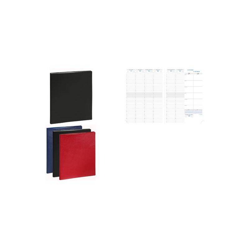 EXACOMPTA Agenda de bureau Consultations 29, 2027, noir