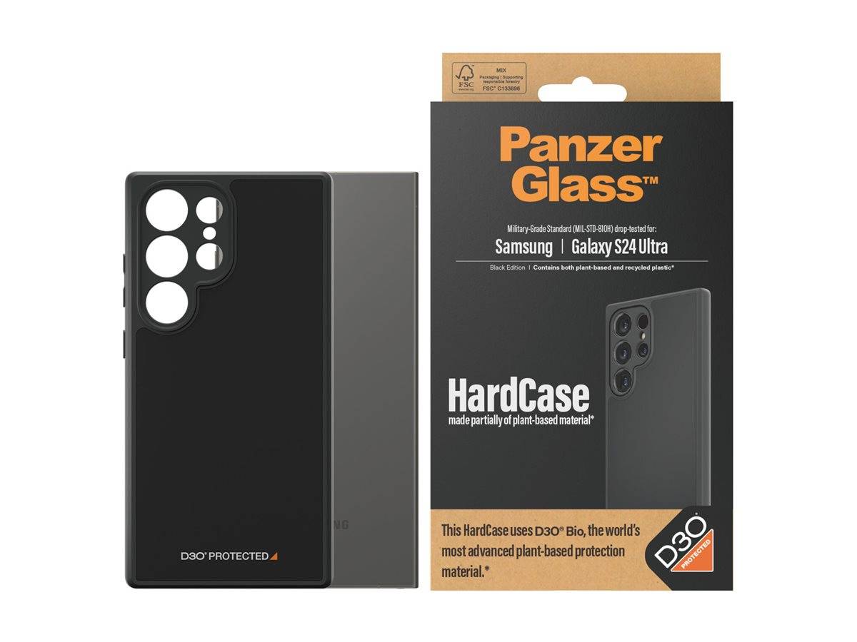 PanzerGlass HardCase - Black Edition - hintere Abdeckung für Mobiltelefon