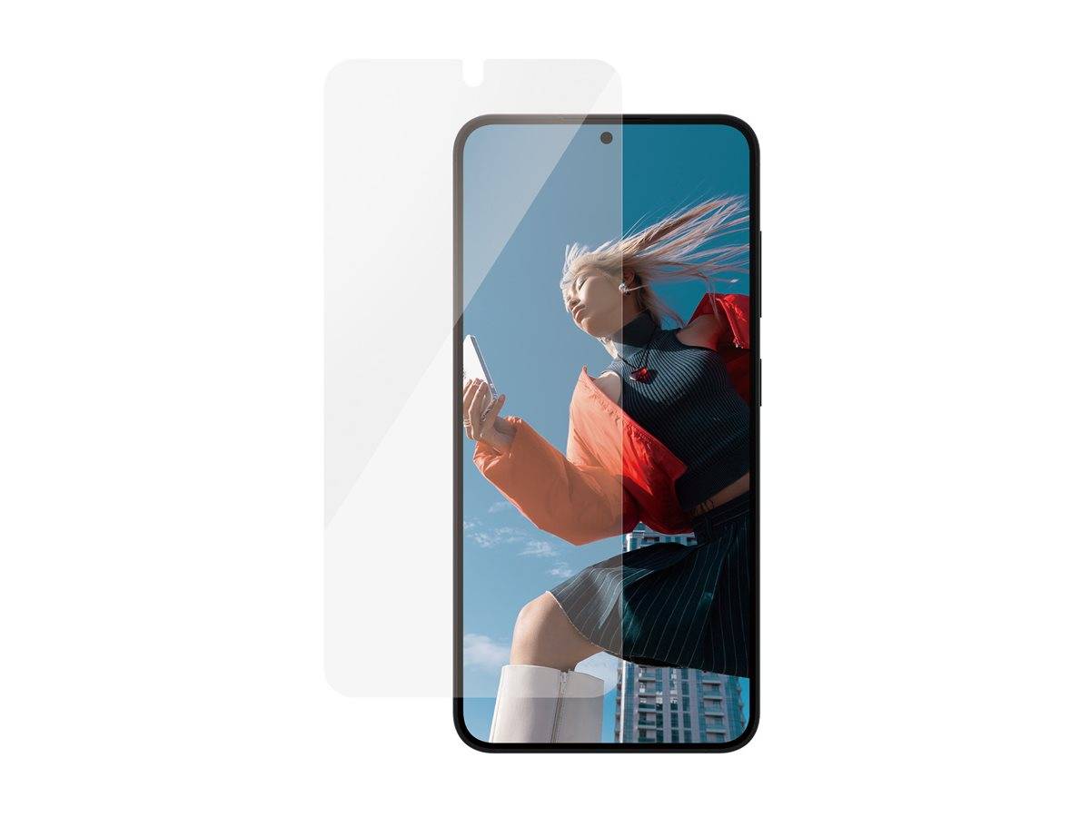 PanzerGlass - Bildschirmschutz für Handy - ultrabreite Passform mit EasyAligner
