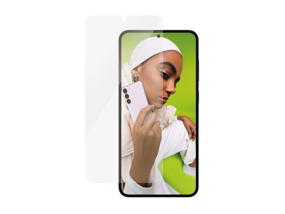 PanzerGlass - Bildschirmschutz für Handy - ultrabreite Passform mit EasyAligner