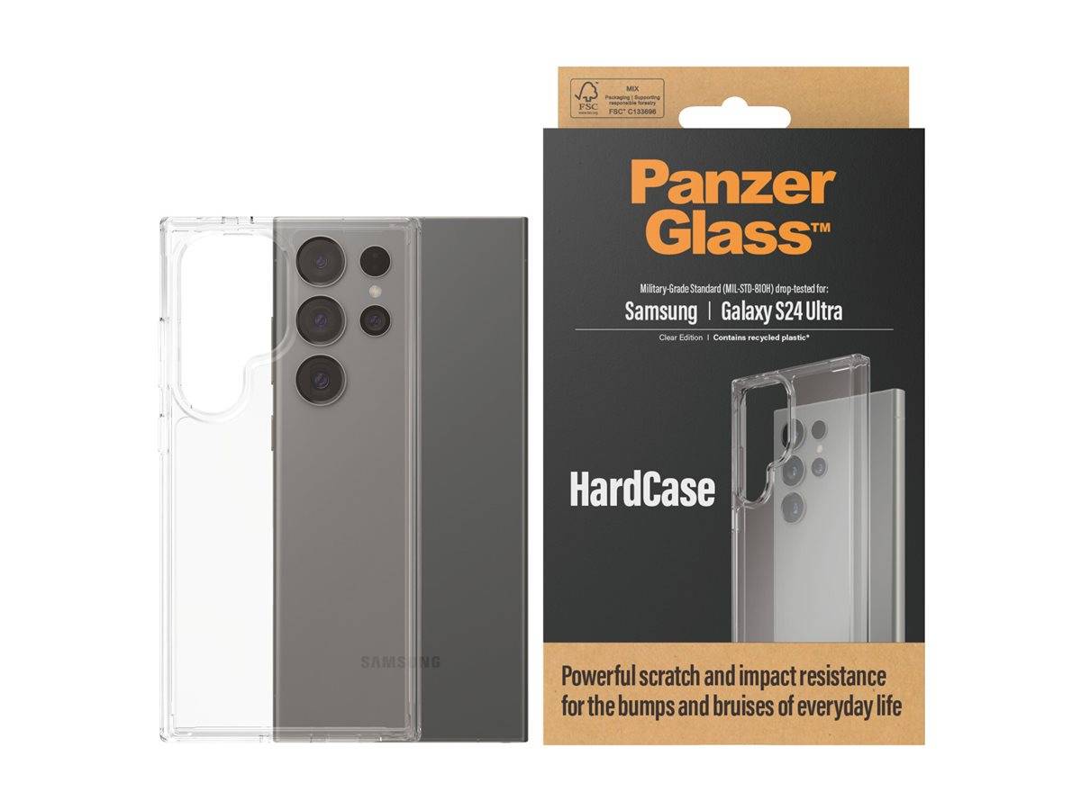 Schutzglass HardCase Schutzhülle Militärqualität Samsung Galaxy S24 Ultra – transparent