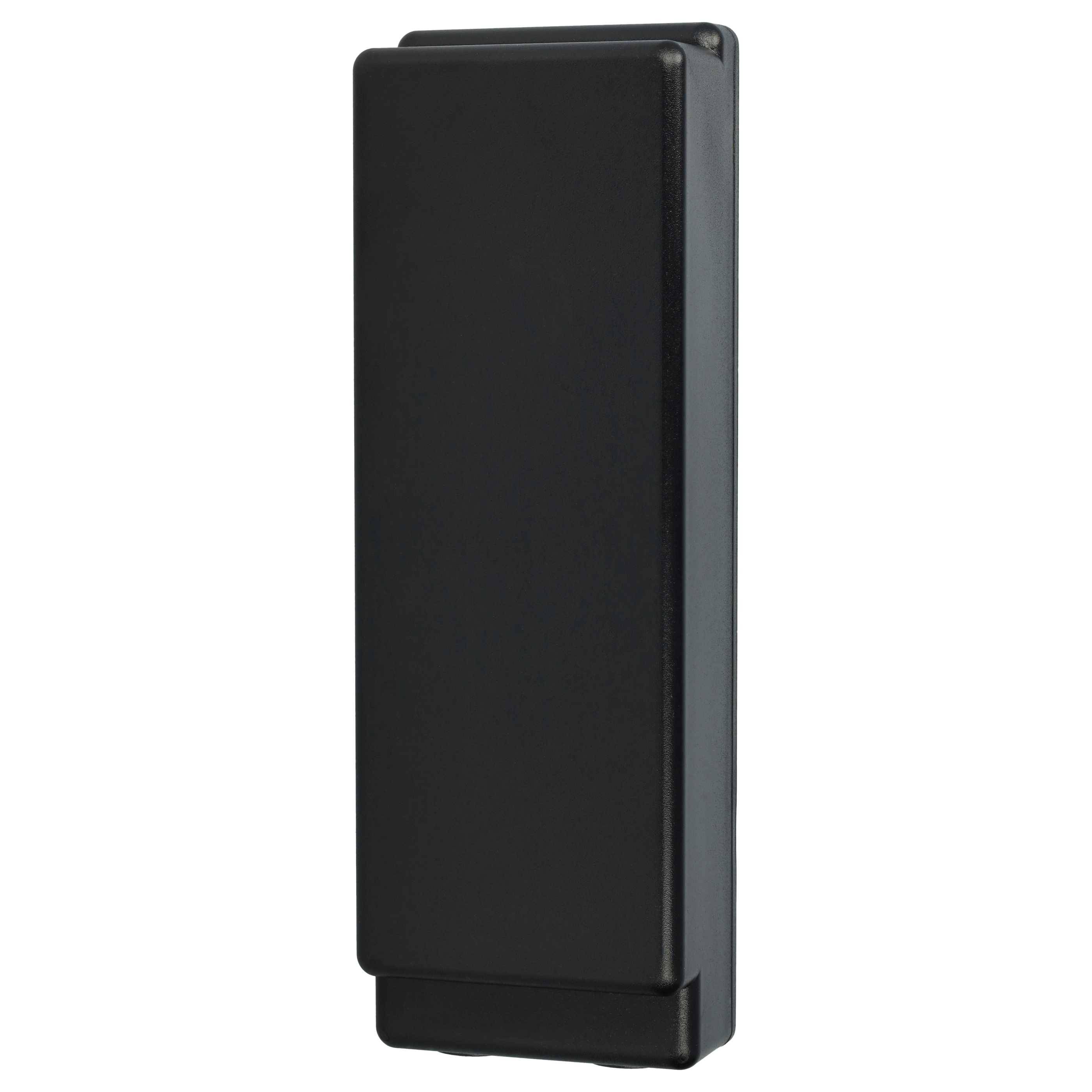 vhbw 10x Akku kompatibel mit Palfinger 960, 790, 590, RC400 Industrie-Funkfernsteuerung Fernbedienung (1500 mAh, 7,2 V, NiMH) - Schwarz