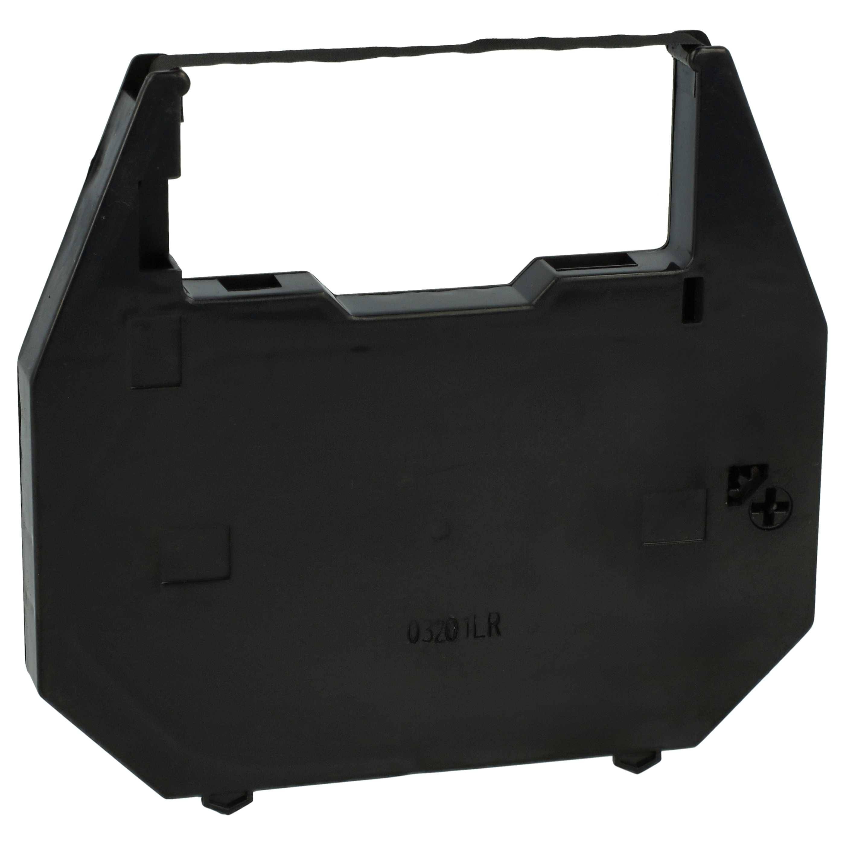 vhbw Farbband Schriftband kompatibel mit TA Alpha 600 | 600, Royal Alpha 600, 605 Nadeldrucker, Bondrucker - Schwarz
