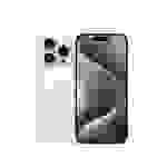 iPhone 15 Pro 128GB Titan WeißSystem: iOS 17 / Display: 15,5cm (6,1") Super